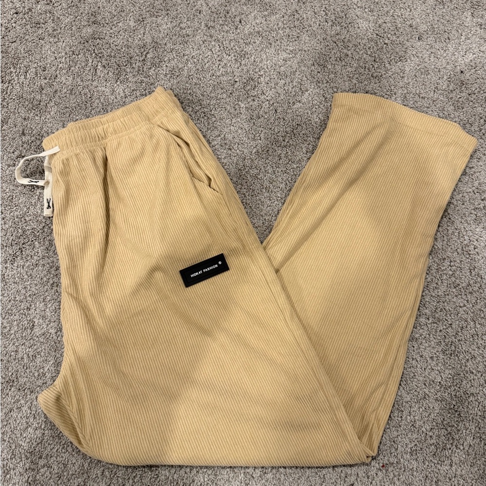 NWOT Men's Beige Corduroy Pants